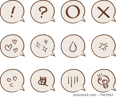 手繪風圖標的感覺 手繪風圖標的感覺 7063942