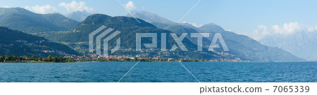 Lake Como (Italy) summer panorama. 7065339