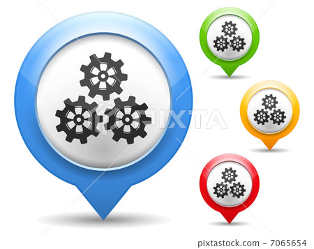 Gears Icon Gears Icon 7065654