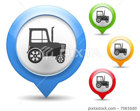 Tractor Icon Tractor Icon 7065680