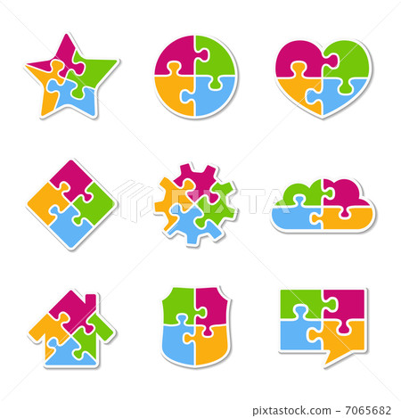 Puzzle Icons Collection 7065682