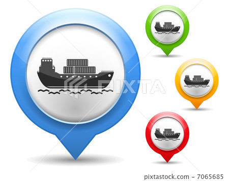 Transport Barge Icon Transport Barge Icon 7065685