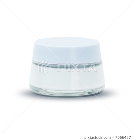 Jar of cream. Isolated on white background. Jar of cream. Isolated on white background. 7066437