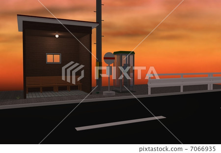 日落路徑停止 日落路徑停止 7066935