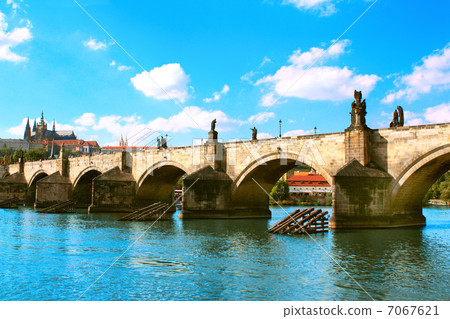 Charles bridge in Prague Charles bridge in Prague 7067621