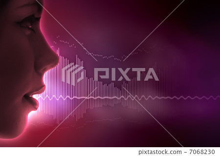 Sound wave illustration 7068230