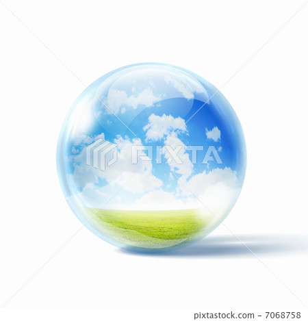 white cloud in the blue sky 7068758