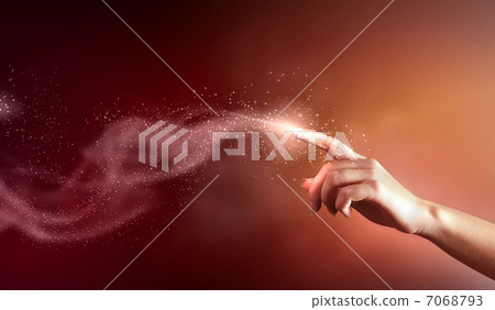 magical hands conceptual image magical hands conceptual image 7068793
