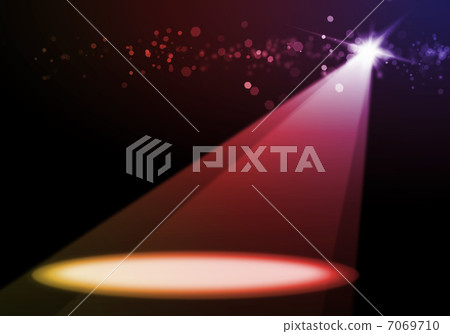 Stage lights. illustration. 7069710