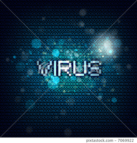 computer virus symbol - Stock Illustration [7069922] - PIXTA