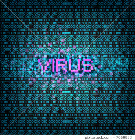 computer virus symbol 7069933