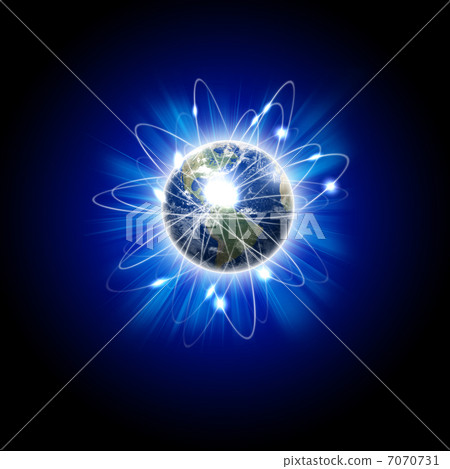 Abstract image of a social network Abstract image of a social network 7070731