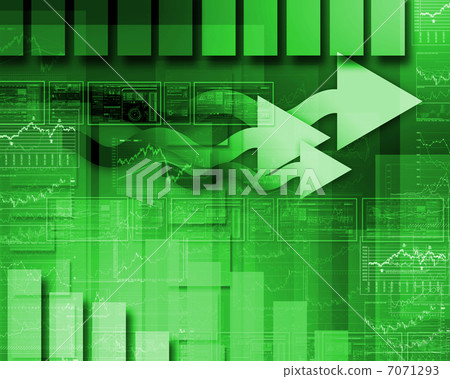 FInancial diagrams, charts and graphs 7071293