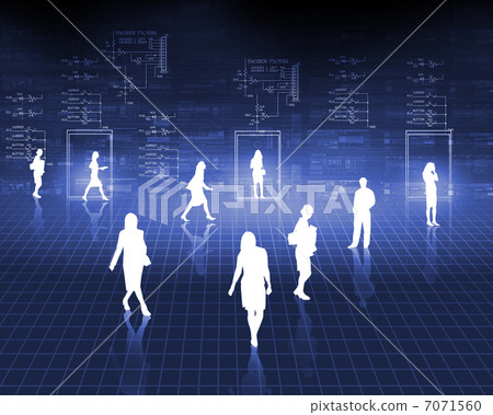 Symbol of a successful business 7071560