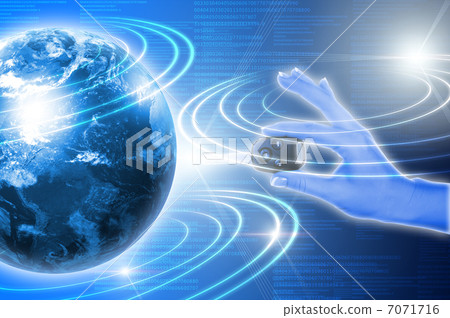 Hands, line, planet earth Hands, line, planet earth 7071716