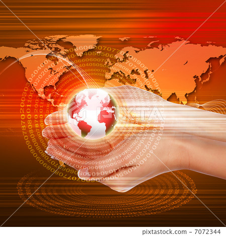 global technology illustration global technology illustration 7072344