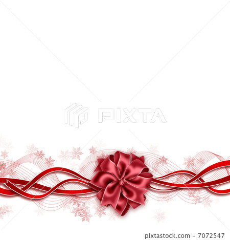 Beautiful design of white background red ribbon Beautiful design of white background red ribbon 7072547