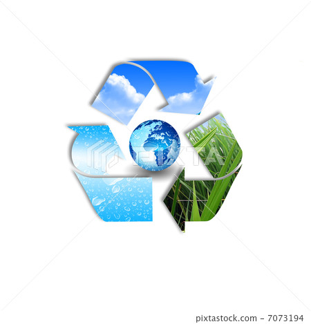 symbol of environment protection and recycling symbol of environment protection and recycling 7073194