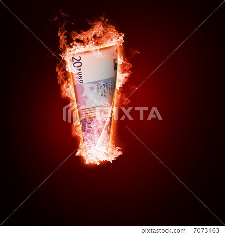 Banknotes open arms fire 7073463
