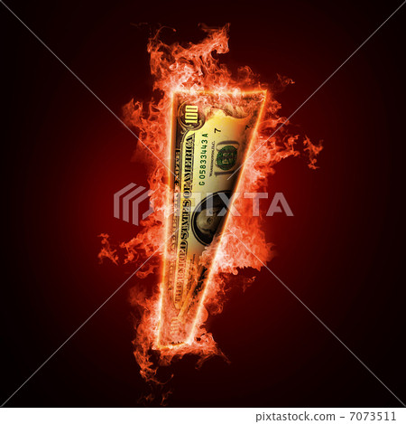 Banknotes open arms fire 7073511