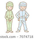 Factory work staff 7074718