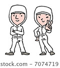 Factory work staff 7074719