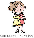 Apparel clerk girl 7075199