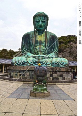 Kamakura Great Buddha (Kotokuden / Kanagawa Prefecture Kamakura City Hase) Kamakura Great Buddha (Kotokuden / Kanagawa Prefecture Kamakura City Hase) 7075722