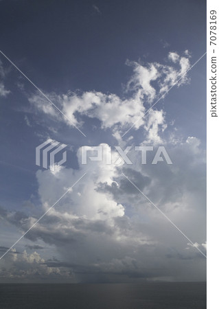 馬六甲海峽清早海Cumulonimbus 7078169