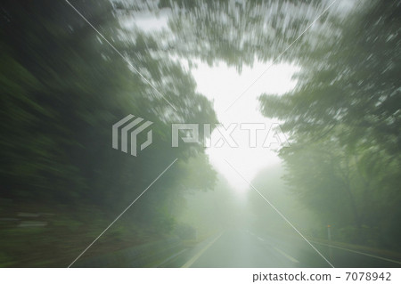 Scenery from car window 7078942