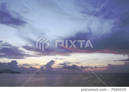 Melaka Strait Dawn sky 7080039