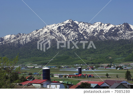 Ashibetsutake和富良野盆地 7085280