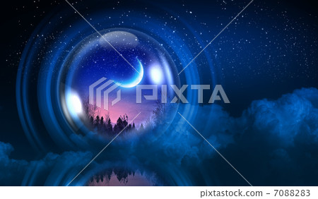 Winter christmas forest 7088283