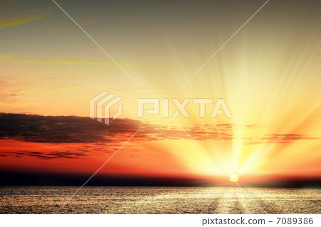 Sunset. Sunset. 7089386