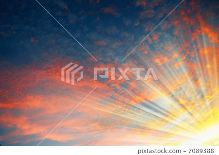 Sunset. Sunset. 7089388