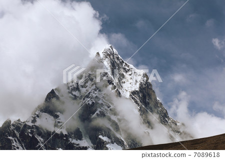 snowy mountains snowy mountains 7089618