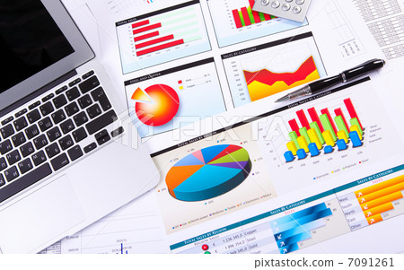 Graphs, charts, business table. Graphs, charts, business table. 7091261