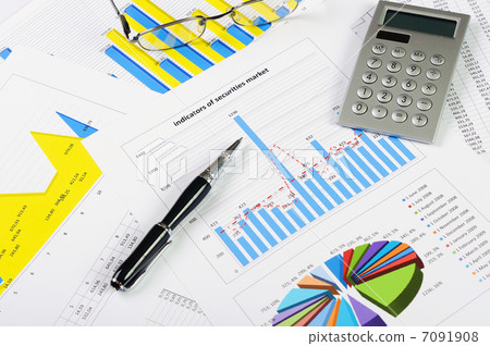 Charts and graphs of sales Charts and graphs of sales 7091908