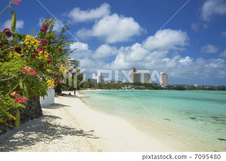 關島杜夢灣海灘 7095480