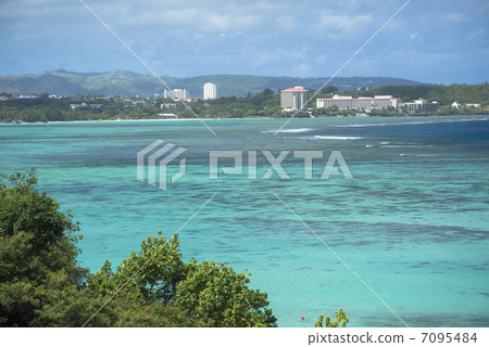 關島杜夢灣海灘 7095484