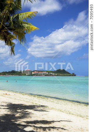 Tumon Beach on Guam 7095493