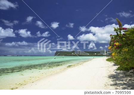 Tumon Beach on Guam 7095500
