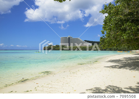Tumon Beach on Guam 7095508
