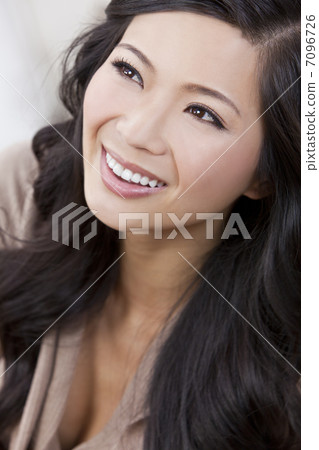 Beautiful Young Asian Chinese Woman Beautiful Young Asian Chinese Woman 7096726