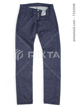 Fashion concept with trousers on white 7102046