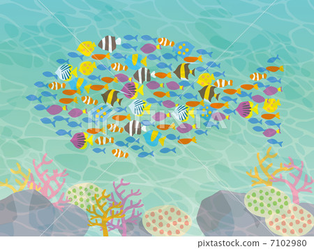 Sea _ Swimmy - Stock Illustration [7102980] - PIXTA