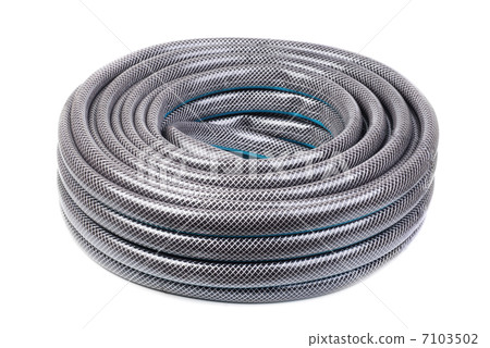 hose for watering isolated on a white background 7103502