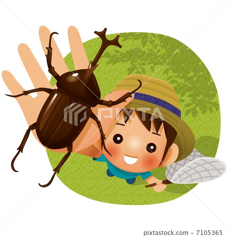 甲蟲和男孩 7105365