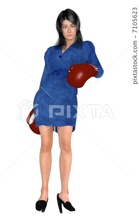 Career woman who works hard Career woman who works hard 7105623