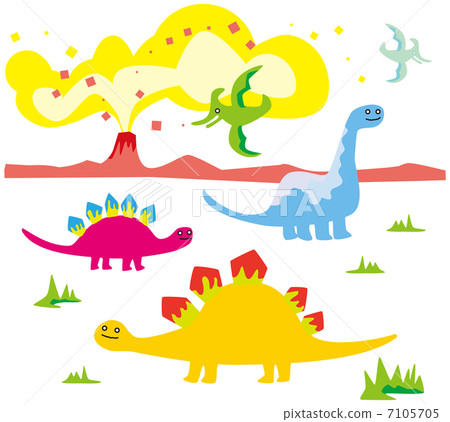 Dinosaur colorful 7105705